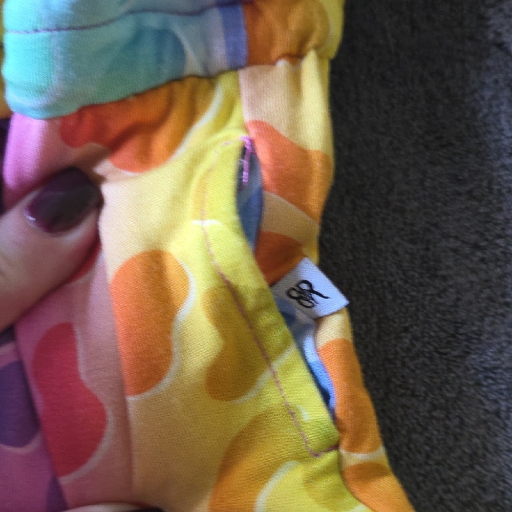 Bums And Roses Colorful Kids Romper - Picture 2 of 3